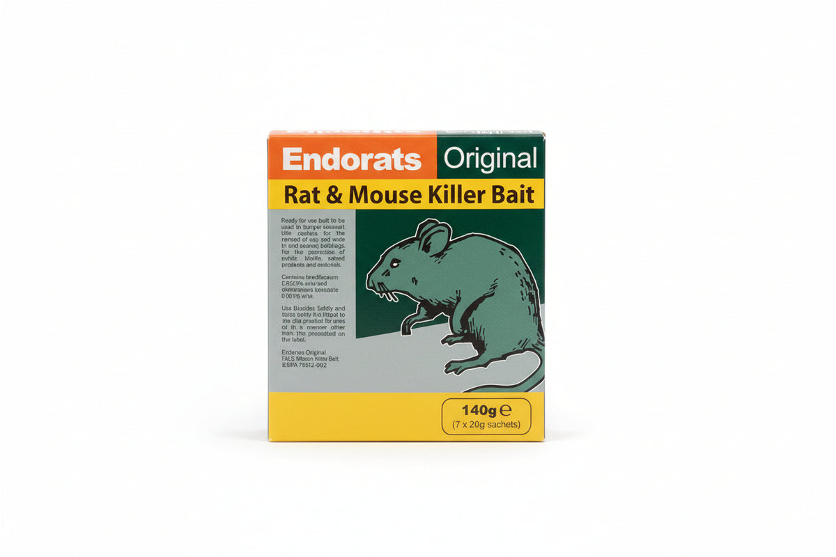 Endorats Original Rat & Mouse Killer Bait 140g