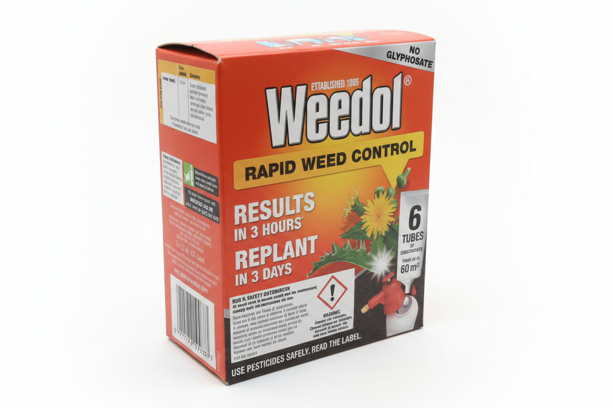 Weedol Rapid Weed Control Pack of 6 Tubes