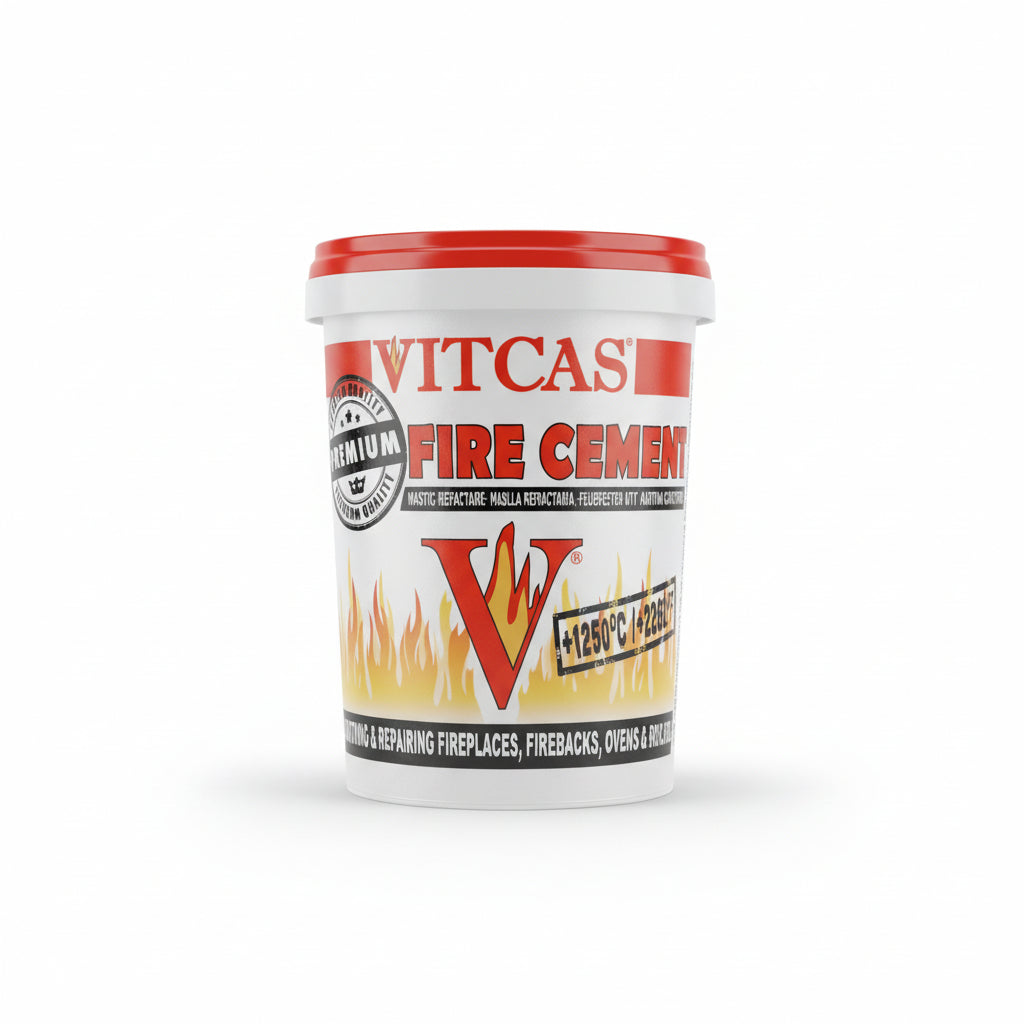 Vitcas Premium Fire Cement Black 1kg
