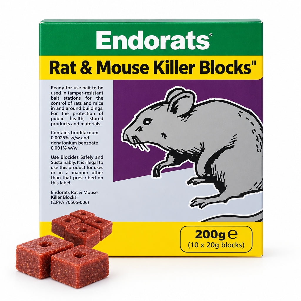 Endorats Rat & Mouse Killer Blocks 200g