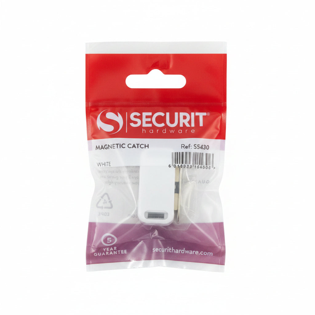 Magnetic Catch White 40mm