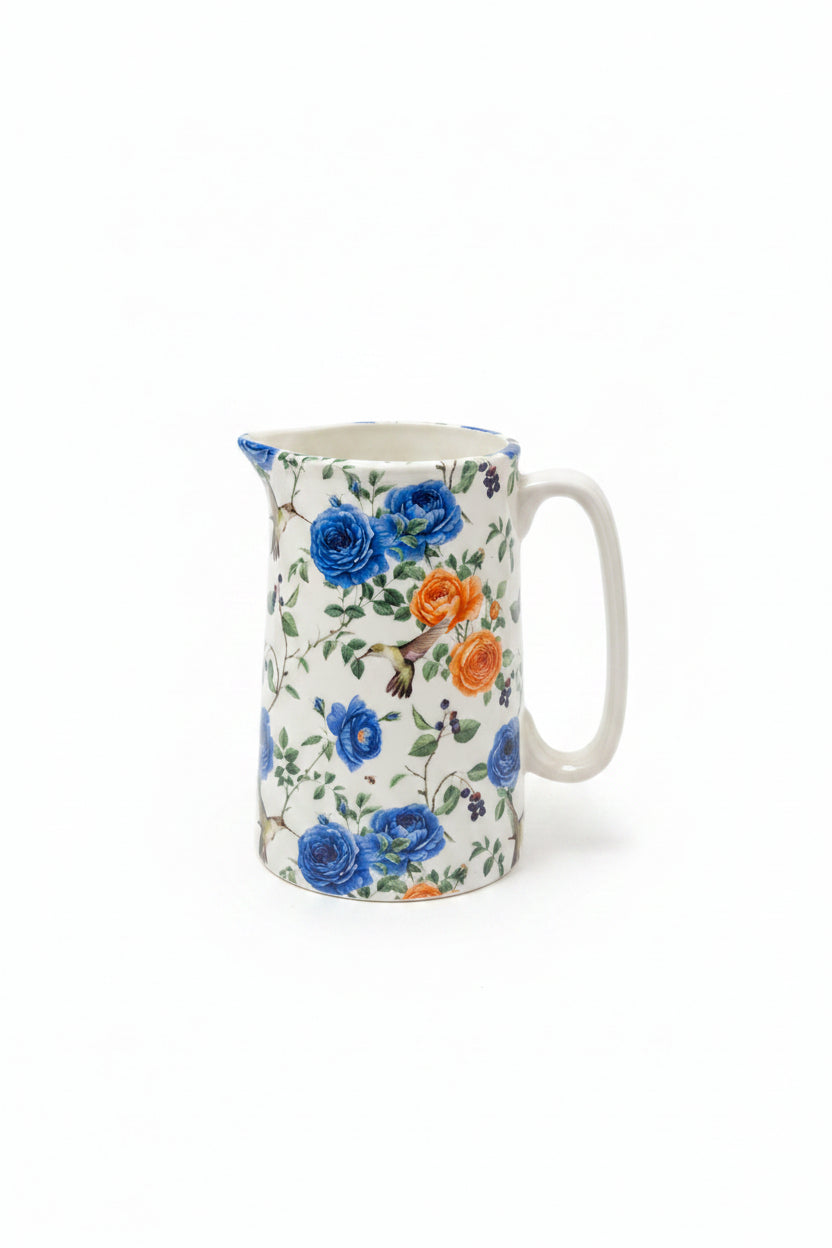 BLUE ROSA 1 PT JUG
