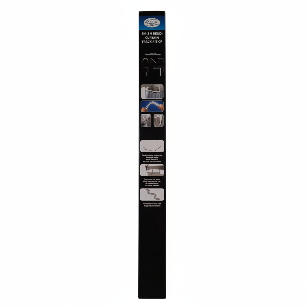 1m-3m Bendi Curtain Track Kit CP