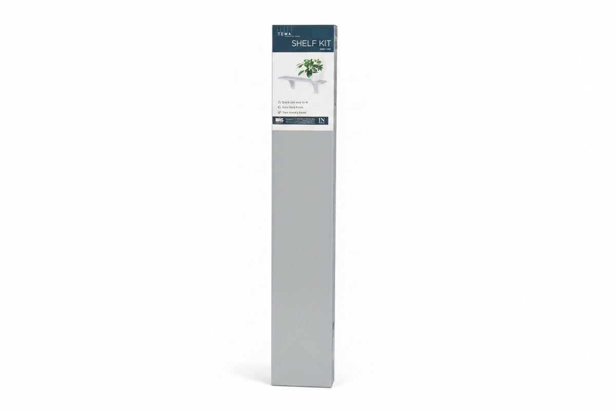 Tema Shelf Kit 4ft Grey