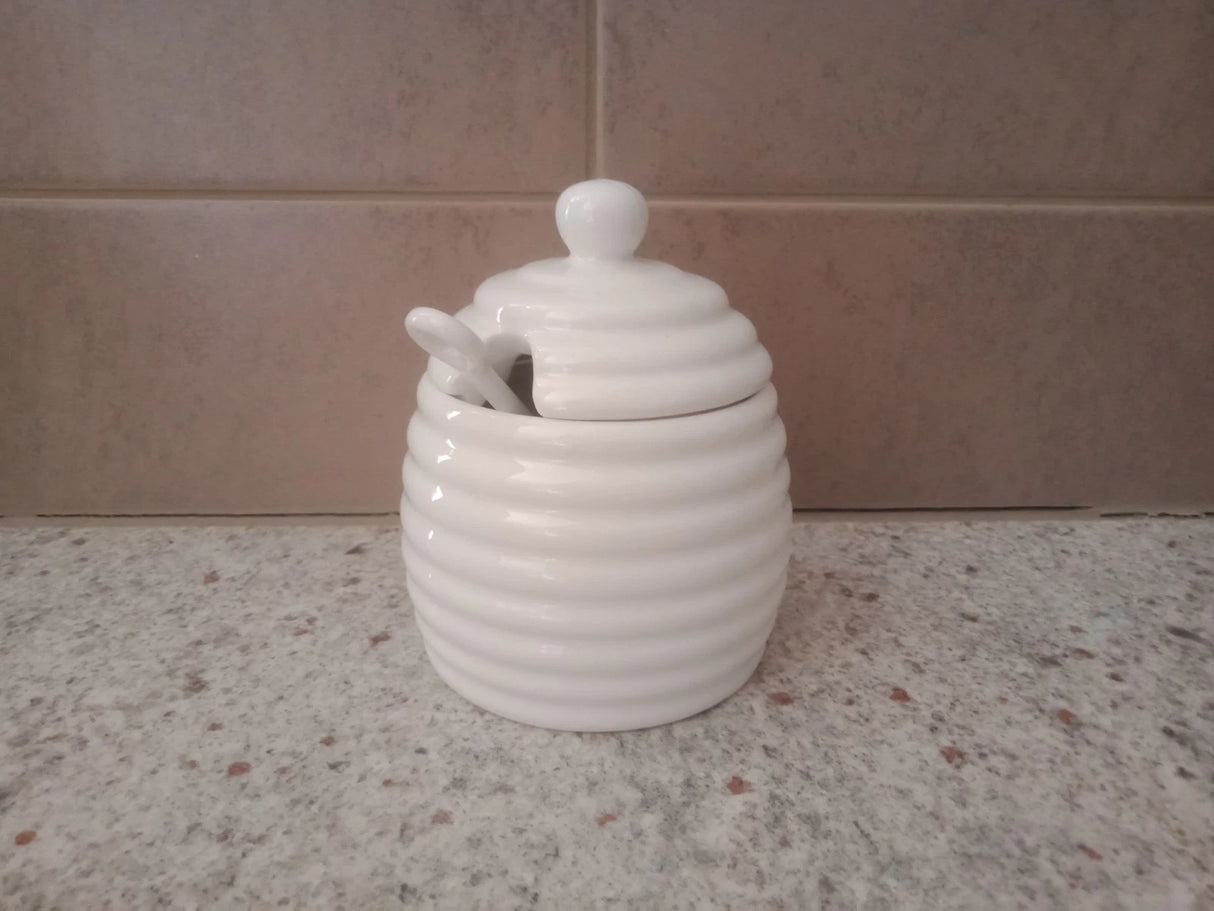HONEY POT WITH SPOON