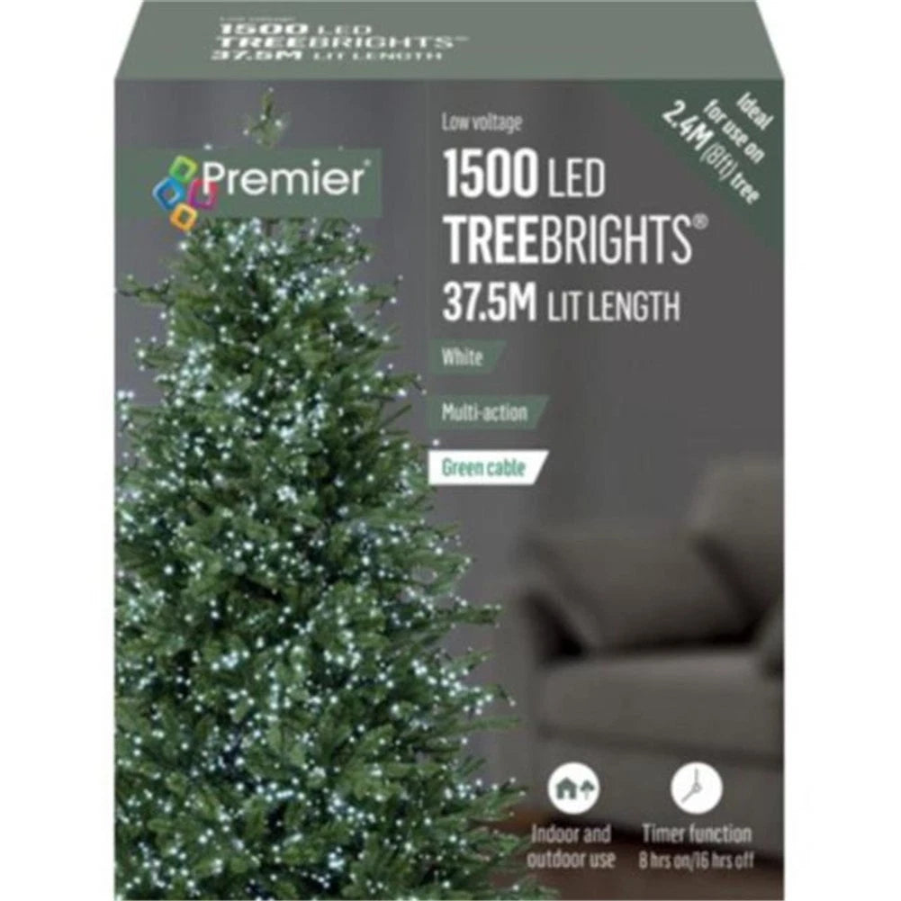 PREMIER 1500 LED TREEBRIGHT LIGHTS 37.5 M WHITE
