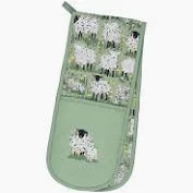 WOOLLY SHEEP DOUBLE OVEN GLOVE