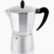 SILVER ESPRESSO MAKER 6 CUP