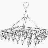 145 PEG STAINLESS STEEL SOCK HANGER