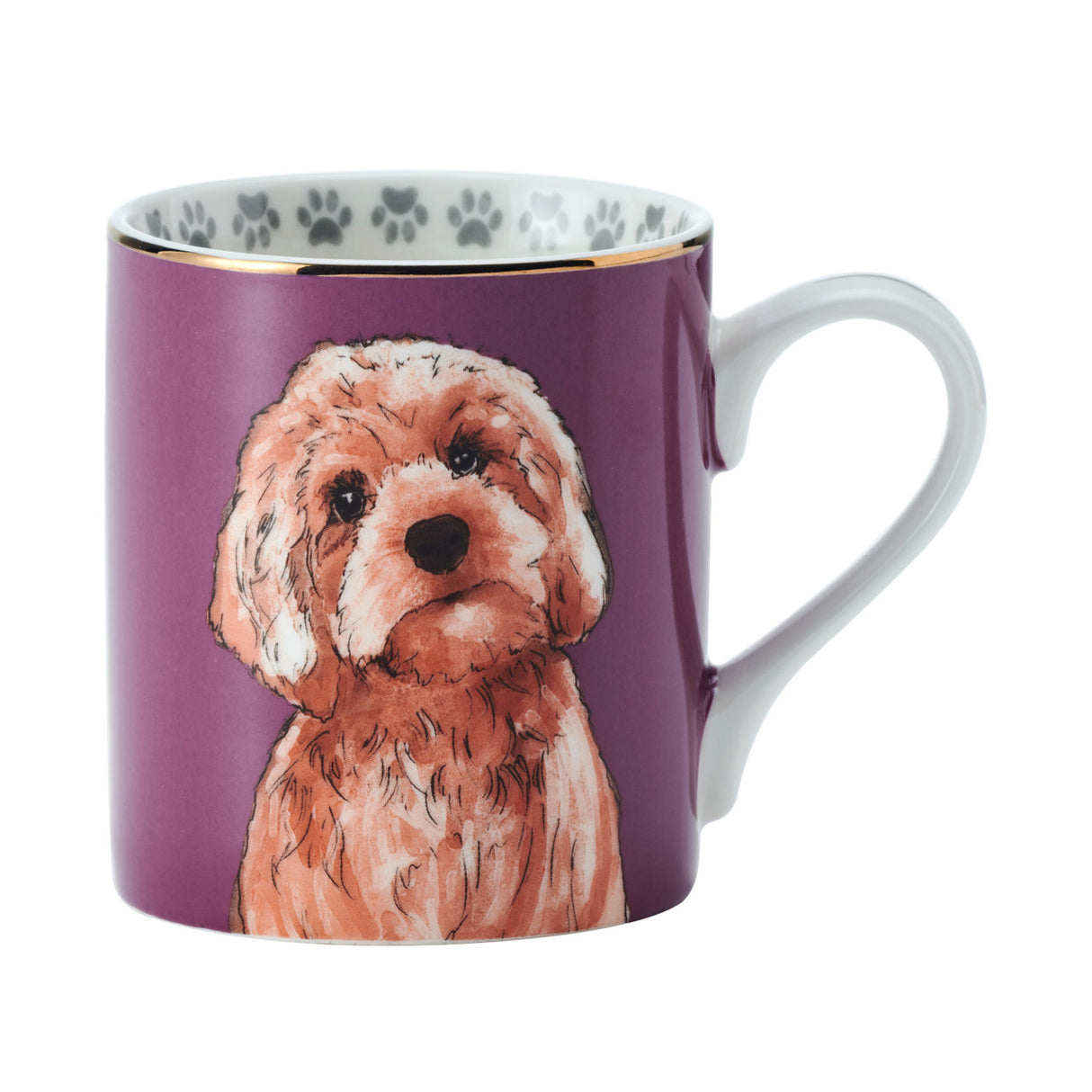 MIKASA COCKAPOO STRAIGHT SIDED PORCELAIN MUG 280ML