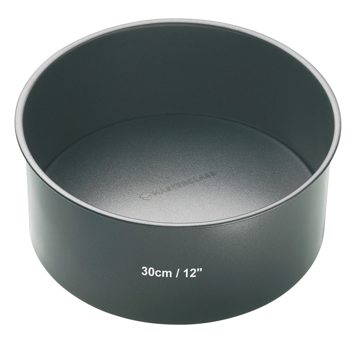 MASTERCLASS NON-STICK ROUND LOOSE BASE DEEP CAKE PAN 30CM