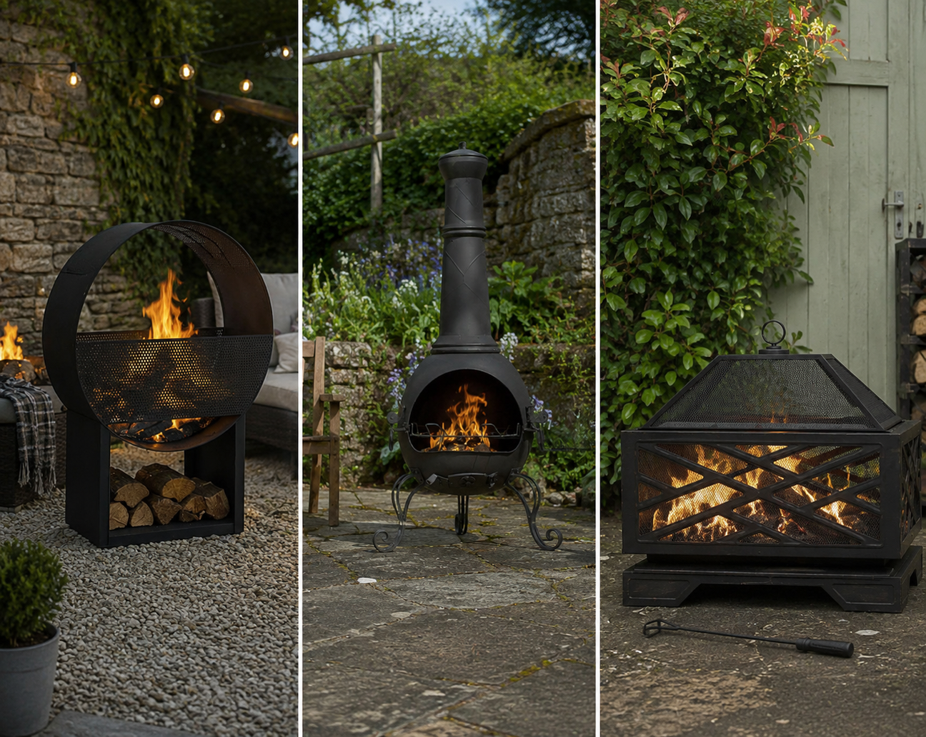 Fire Pits & Chiminey