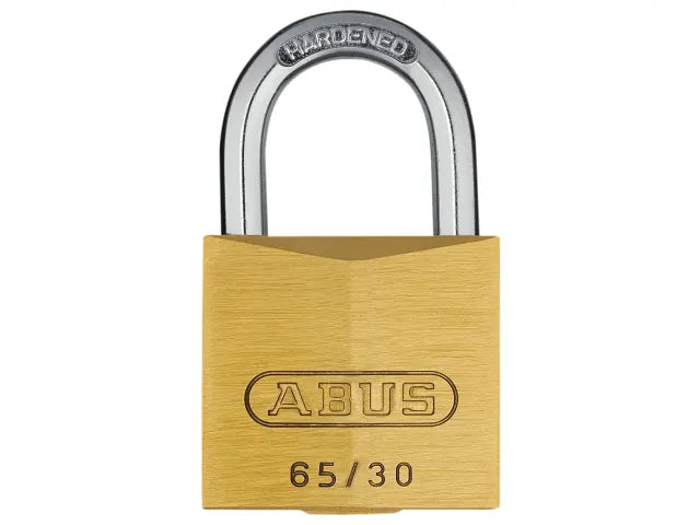 ABUS COMPACT BRASS PADLOCK 65/30