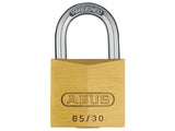 ABUS COMPACT BRASS PADLOCK 65/30