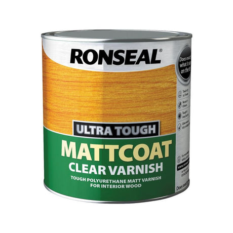 RONSEAL ULTRA TOUGH CLEAR MATT VARNISH 2.5L