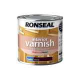 RONSEAL DIAMOND INTERIOR VARNISH WALNUT 250ML