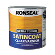 RONSEAL ULTRA TOUGH CLEAR SATIN VARNISH 2.5L