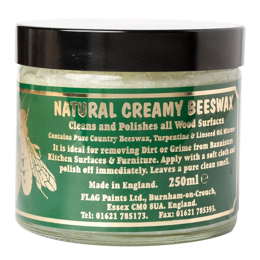 CREAMY BEESWAX NATURAL 250ML