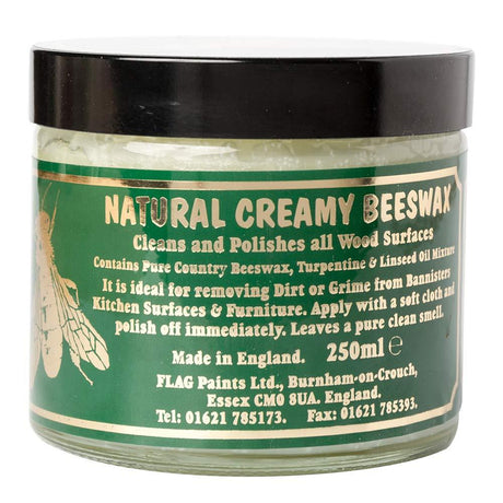 CREAMY BEESWAX NATURAL 250ML