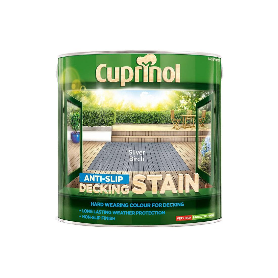 CUPRINOL DECKING STAIN SILVER BIRCH 2.5L