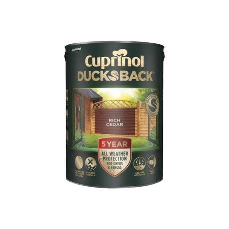 CUPRINOL DUCKSBACK RICH CEDAR 5L