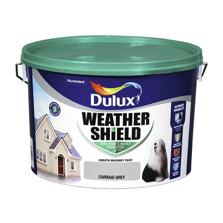 DULUX WEATHERSHIELD CARRAIG GREY 10L