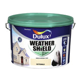 DULUX WEATHERSHIELD BUTTERMILK 10L