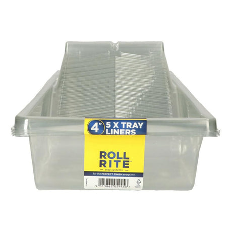 FLEETWOOD ROLL RITE TRAY LINERS 4" 5 PACK