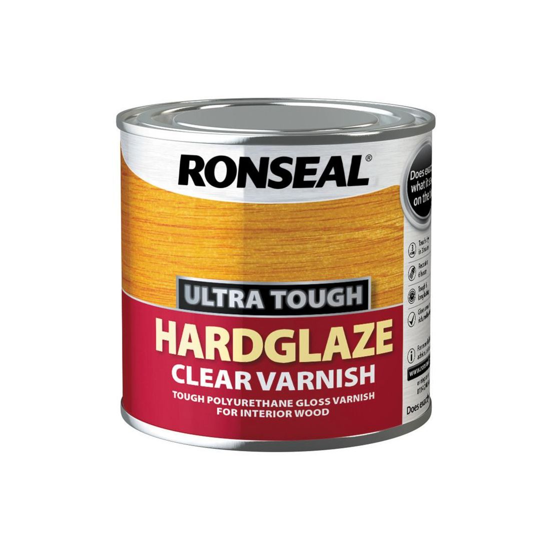 RONSEAL CLEAR VARNISH GLOSS 250ML