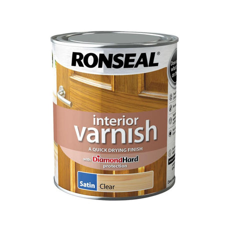 RONSEAL DIAMOND SATIN VARNISH 750ML