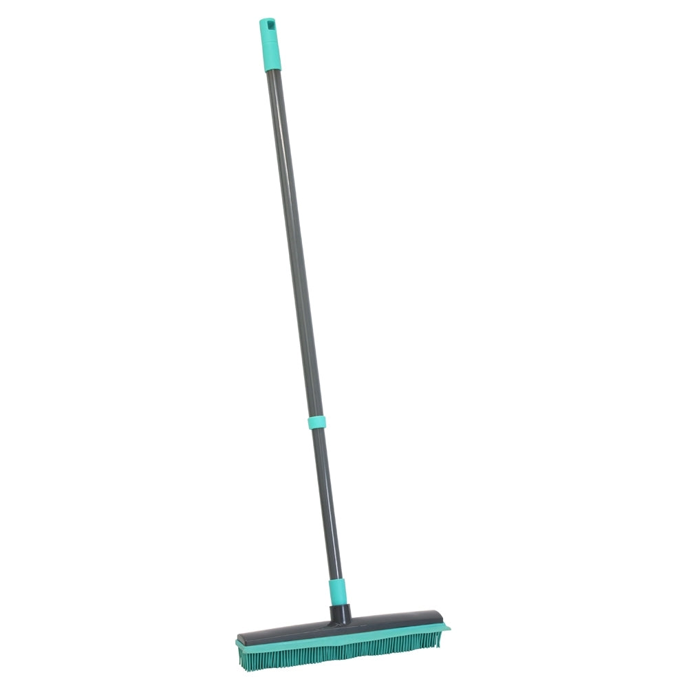 RUBBER BROOM TURQUOISE