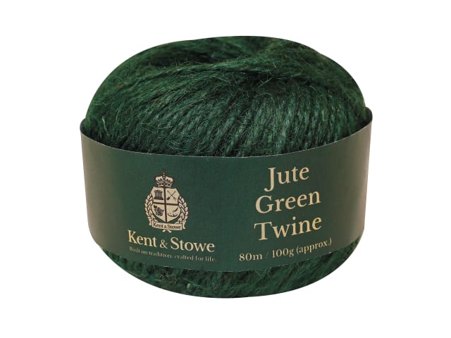 KENT & STOWE JUTE TWINE GREEN 80M