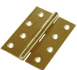 PERRY LIGHT BRASS BUTT HINGE 100MM 4"