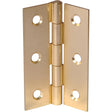 PERRY LIGHT BRASS BUTT HINGE 75MM 3"