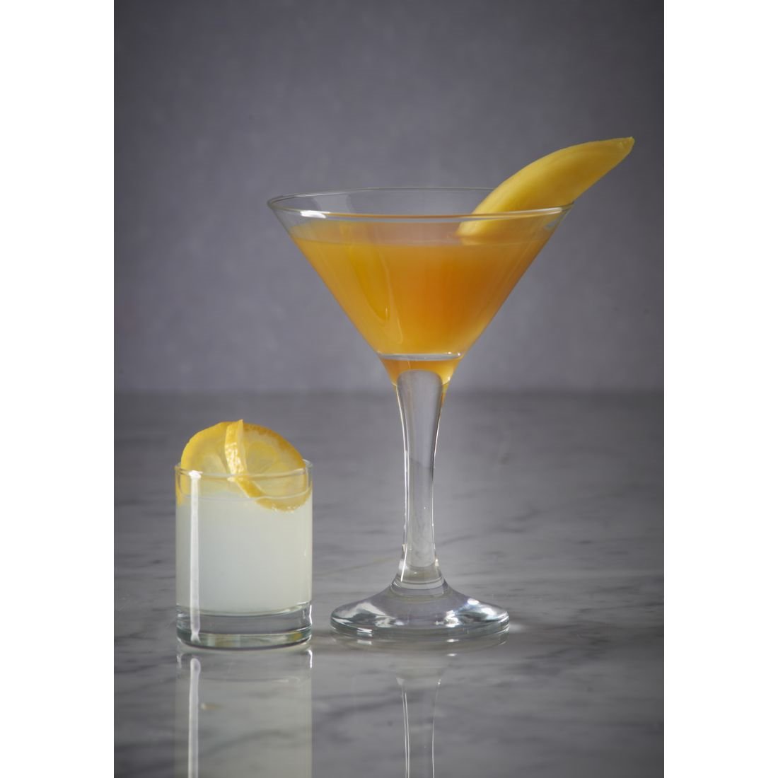 SET OF 2 MARTINI GLASSES