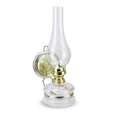 MOY GLASS OIL LAMP SET