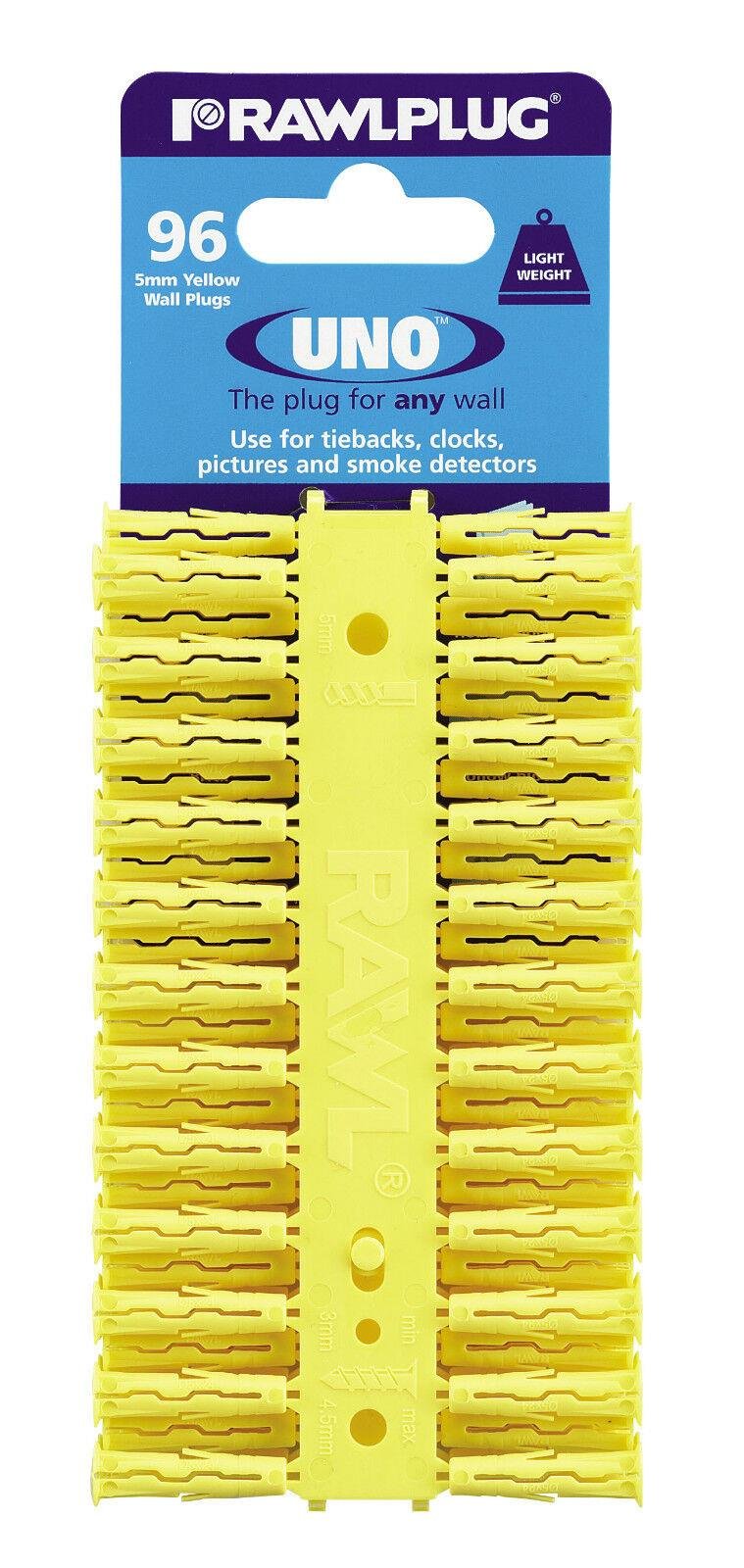 UNIVERSAL YELLOW PLUGS PACK OF 96 