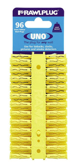 UNIVERSAL YELLOW PLUGS PACK OF 96 
