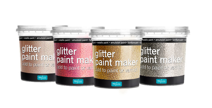 SILVER GLITTER PAINT MAKER 75GR