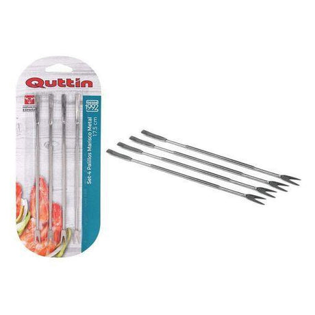 QUTTIN SET 4 SEAFOOD FORKS