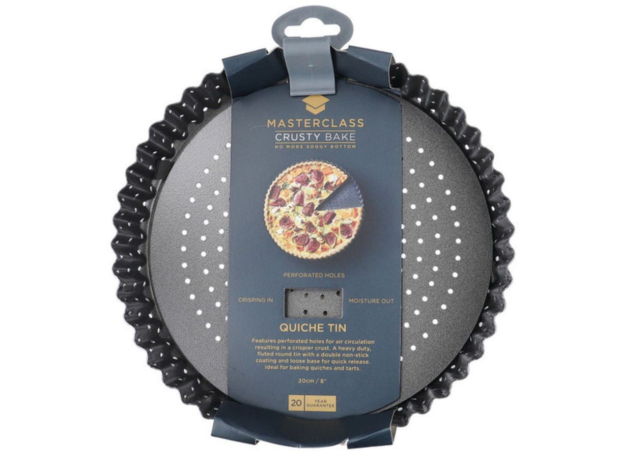 MASTER CLASS QUICHE TIN NON-STICK BASE 8"