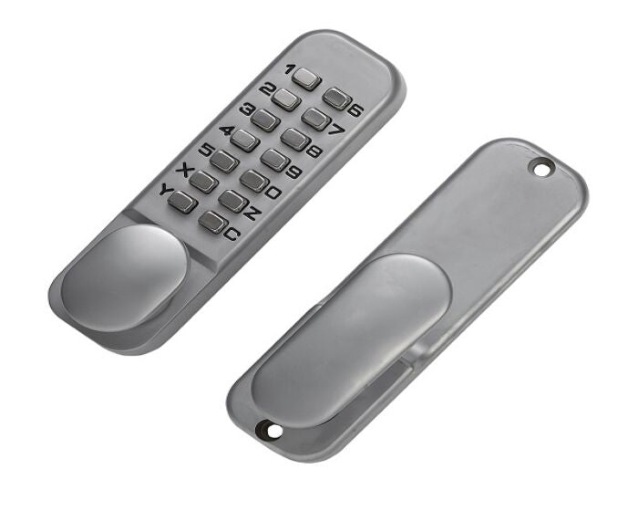 BASTA SILVER LATCH BOLT DIGITAL LOCK