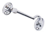 SECURIT CHROME CABIN HOOK 100MM