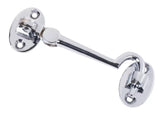 SECURIT CHROME CABIN HOOK 100MM