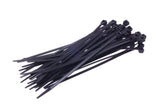 CABLE TIES BLACK 4.8 X 200MM