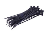 CABLE TIES BLACK 4.8 X 200MM