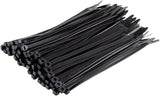 ARC CABLE TIES BLACK 4.8 X 300MM