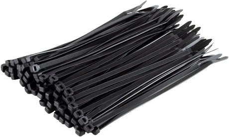 ARC CABLE TIES BLACK 4.8 X 300MM