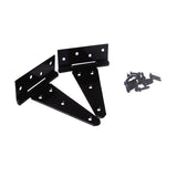 PERRY LIGHT TEE HINGES BLACK 100MM 4"