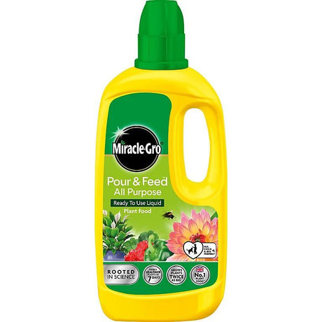MIRACLE-GRO ALL PURPOSE POUR & FEED PALNT FOOD 1L